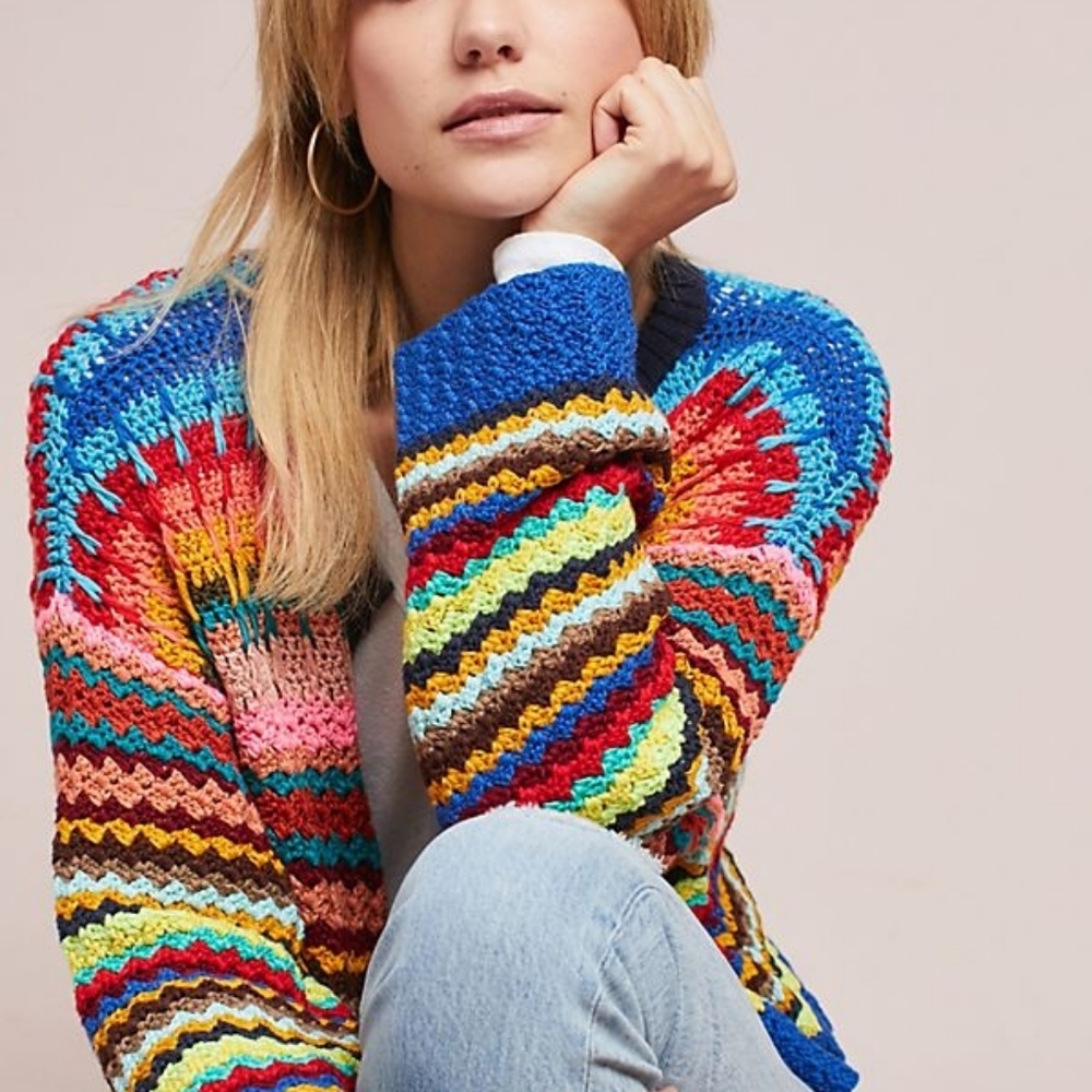 Anthropologie Betty Knit Cardigan